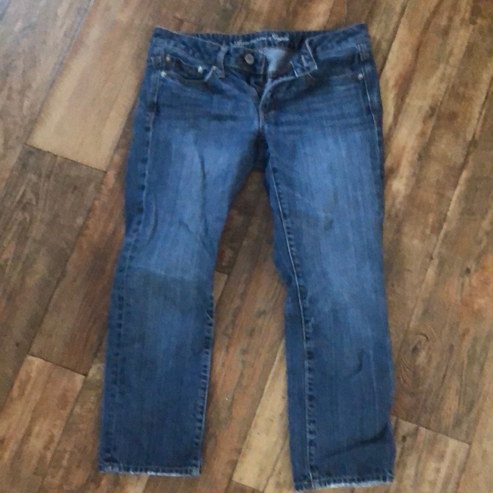 American eagle crop jeans. Boy fit